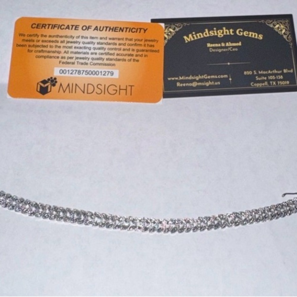 1cttw Real Diamond Bracelet, Natural Earth mined diamond bracelet for women, HOT - Picture 10 of 10